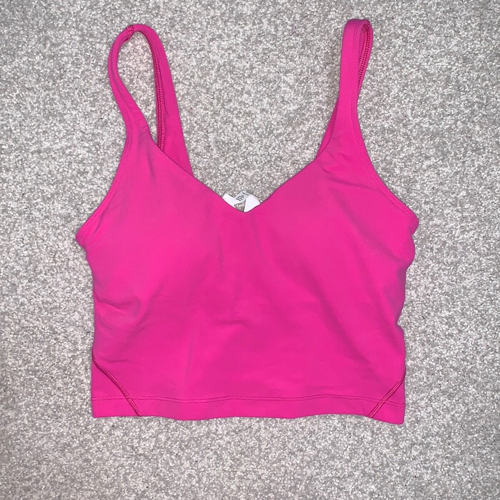 Lululemon sonic pink align tank